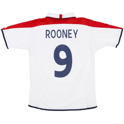 2003-05 England Home Shirt Rooney #9 - 8/10 - (M)