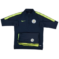 2018-19 Manchester City Nike Tracksuit - 9/10 - (M)