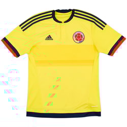 2015 Colombia Copa America Home Shirt - 8/10 - (S)