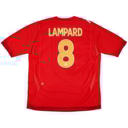 2006-08 England Away Shirt Lampard #8 - 8/10 - (XL)