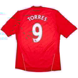 2010-12 Liverpool Home Shirt Torres #9 - 5/10 - (M)
