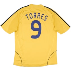 2008-10 Spain Away Shirt Torres #9 - 9/10 - (XL)