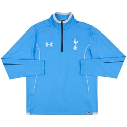2015-16 Tottenham Under Armour 1/4 Zip Training Top - 9/10 - (L)