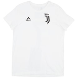2021-22 Juventus adidas Cotton Tee #7 - 8/10 - (L)