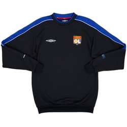 2002-03 Lyon Umbro Sweat Top - 9/10 - (M)