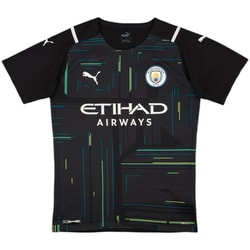 2021-22 Manchester City Authentic GK Shirt - 9/10 - (M)