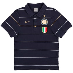 2009-10 Inter Milan Nike Polo Shirt - 9/10 - (S)