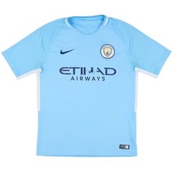 2017-18 Manchester City Home Shirt - 4/10 - (M)