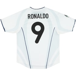 2001-02 Inter Milan Away Shirt Ronaldo #9 - 6/10 - (M)