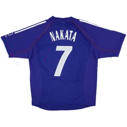 2002-04 Japan Home Shirt Nakata #7 - 9/10 - (M)
