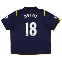 2009-10 Tottenham Away Shirt Defoe #18 - 7/10 - (XL)
