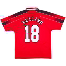 1996-97 Nottingham Forest Home Shirt Haaland #18 - 9/10 - (L)