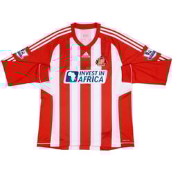 2012-13 Sunderland Home L/S Shirt - 9/10 - (XL)