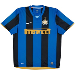 2008-09 Inter Milan Home Shirt - 8/10 - (L)