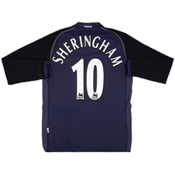 2002-03 Tottenham Away L/S Shirt Sheringham #10 - 4/10 - (XL)