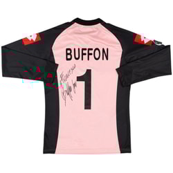 2002-03 Juventus Signed GK Shirt Buffon #1 - 8/10 - (L)