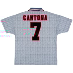 1995-96 Manchester United Away Shirt Cantona #7 - 8/10 - (XL)