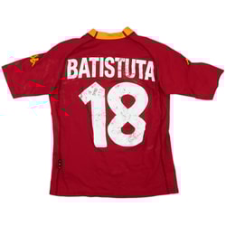 2000-01 Roma Home Shirt Batistuta #18 - 4/10 - (S)