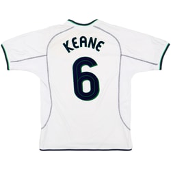 2001-02 Ireland Away Shirt Keane #6 - 8/10 - (L)