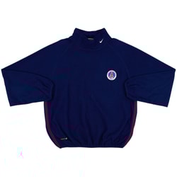 1998-99 Paris Saint-Germain Nike Fleece Drill Top - 8/10 - (M)