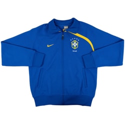 2008-09 Brazil Nike Track Jacket - 9/10 - (L)