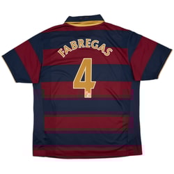 2007-08 Arsenal Third Shirt Fabregas #4 - 8/10 - (XL)