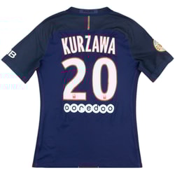 2016-17 Paris Saint-Germain Match Issue Home Shirt Kurzawa #20