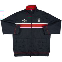 2000-01 Nottingham Forest Umbro Hooded Rain Jacket - 8/10 - (L)