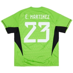2022-23 Argentina GK 'vs France' Shirt E.Martinez #23