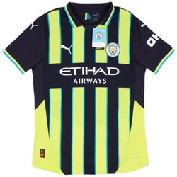2024-25 Manchester City Authentic Away Shirt - In Box