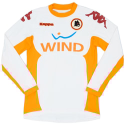 2010-11 Roma Away L/S Shirt #21 - 8/10 - (M)
