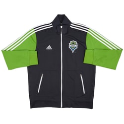 2012-13 Seattle Sounders adidas Track Jacket - 8/10 - (XL)