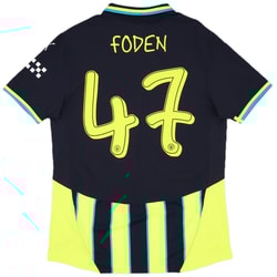 2024-25 Manchester City Authentic Away Shirt Foden #47