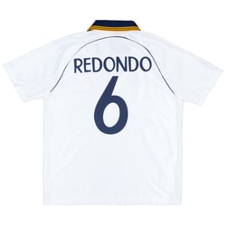 1999-00 Real Madrid adidas Reissue Home Shirt Redondo #6