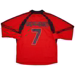 2001-02 AC Milan Third L/S Shirt Shevchenko #7 (XL)