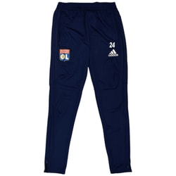 2016-17 Lyon Player Issue adidas Track Pants/Bottoms #24 - 6/10 - (S)
