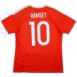 2016-17 Wales Home Shirt Ramsey #10 - 6/10 - (M)