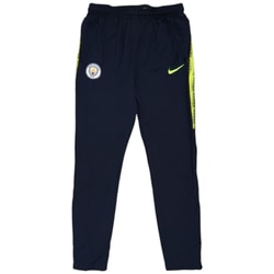 2018-19 Manchester City Nike Track Pants/Bottoms - 9/10 - (M)