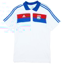 2011-12 Lyon adidas Polo Shirt - 9/10 - (M)