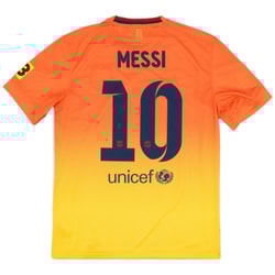 2012-13 Barcelona Away Shirt Messi #10