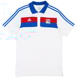 2011-12 Lyon adidas Polo Shirt - 8/10 - (M)