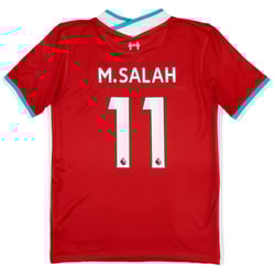 2020-21 Liverpool Home Shirt M.Salah #11 - 7/10 - (M.Boys)