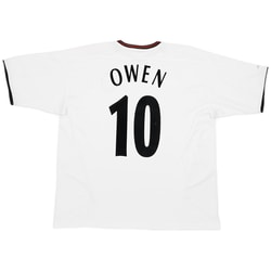 2003-04 Liverpool Away Shirt Owen #10 - 8/10 - (XL)