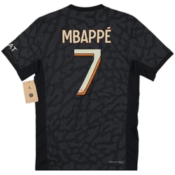 2023-24 Paris Saint-Germain Authentic Third Shirt Mbappe #7 (S)