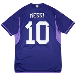 2022-23 Argentina Away Shirt Messi #10