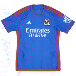 2023-24 Lyon Match Issue Away Shirt #10 (Lacazette)