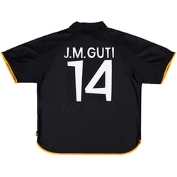 1999-00 Real Madrid adidas Reissue Away Shirt J.M.Guti #14