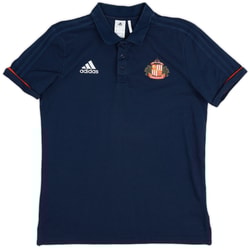 2017-18 Sunderland adidas Polo Shirt - 9/10 - (L)