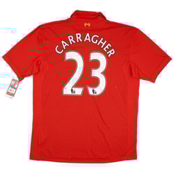 2012-13 Liverpool Home Shirt Carragher #23 (XXL)
