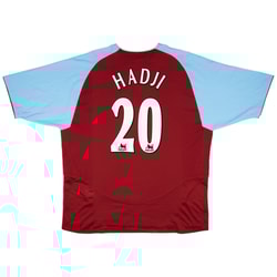 2003-04 Aston Villa Home Shirt Hadji #20 - 8/10 - (XXL)